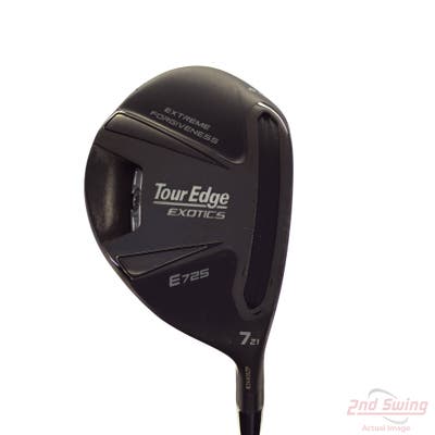 Tour Edge Exotics E725 Fairway Wood 7 Wood 7W 21° Project X Cypher 2.0 40 Graphite Senior Right Handed 41.5in