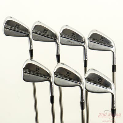 Cobra 3DP Tour Iron Set 4-PW Aerotech SteelFiber i110cw Graphite Stiff Right Handed +3/4"