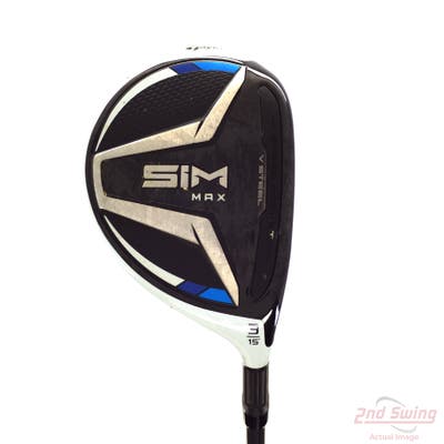 TaylorMade SIM MAX Fairway Wood 3 Wood 3W 15° Project X EvenFlow Riptide 70 Graphite X-Stiff Right Handed 43.25in