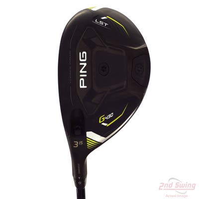 Ping G430 LST Fairway Wood 3 Wood 3W 15° UST Mamiya LIN-Q M40X Blue 7 Graphite X-Stiff Left Handed 42.75in