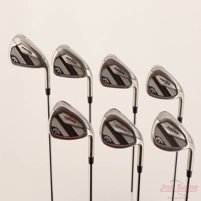 Callaway Mavrik Iron Set 5-PW AW True Temper XP 95 S300 Steel Stiff Right Handed +1/4"