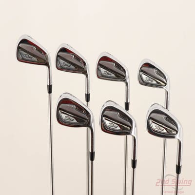 Titleist T100 Iron Set 4-PW FST KBS Tour C-Taper 120 Steel Stiff Right Handed +1/4"