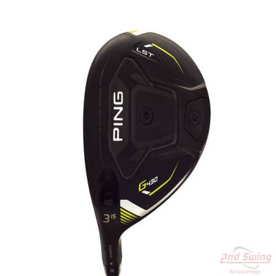 Ping G430 LST Fairway Wood 3 Wood 3W 15° Project X HZRDUS Blackout Gen4 70 Graphite X-Stiff Left Handed 42.75in