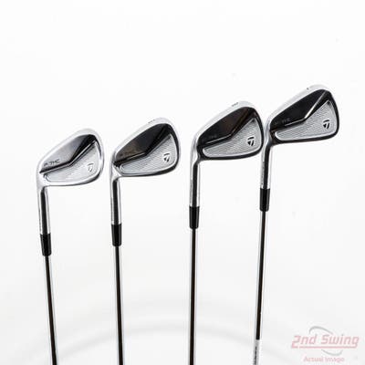 TaylorMade P7MC Iron Set 7-PW FST KBS Tour Steel Stiff Left Handed STD