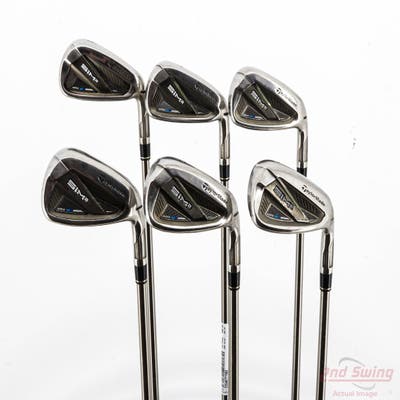 TaylorMade SIM2 MAX Iron Set 6-PW AW UST Mamiya Recoil ESX 460 F2 Graphite Senior Right Handed -1/4"
