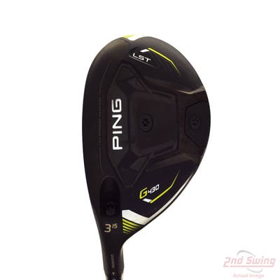 Ping G430 LST Fairway Wood 3 Wood 3W 15° UST Mamiya LIN-Q M40X Blue 7 Graphite X-Stiff Left Handed 42.75in
