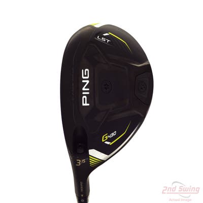 Ping G430 LST Fairway Wood 3 Wood 3W 15° Project X HZRDUS Blackout Gen4 70 Graphite X-Stiff Left Handed 42.75in