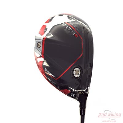 Mint TaylorMade Stealth 2 Driver 9° Mitsubishi 2023 Diamana S+ 60 Graphite Stiff Right Handed 45.5in