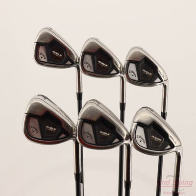 Callaway Rogue ST Max OS Iron Set 8-PW AW SW Project X Cypher 50 Graphite Regular Right Handed STD