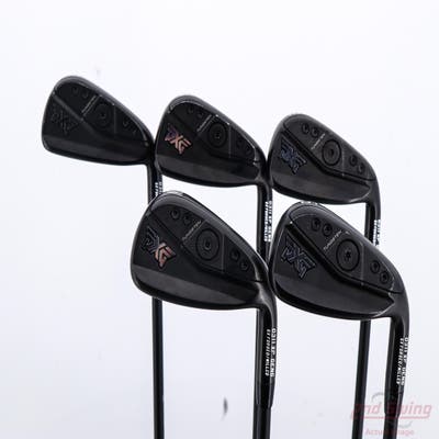 PXG 0311 XP GEN6 Double Black Iron Set 7-PW AW Mitsubishi MMT 60 Graphite Senior Right Handed -1/2"