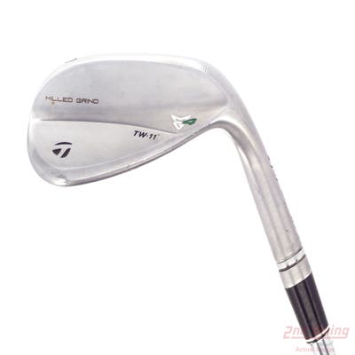 TaylorMade Milled Grind 4 Tiger Woods Wedge Lob LW 60° 11 Deg Bounce Project X Rifle 6.0 Steel Stiff Right Handed 36.0in