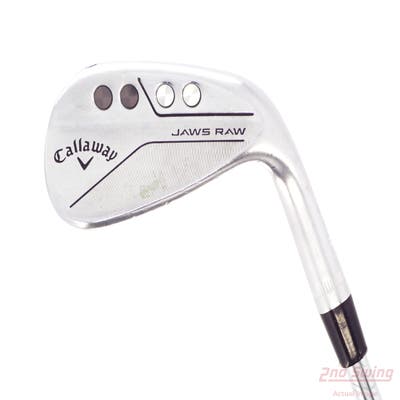 Callaway Jaws Raw Chrome Wedge Gap GW 50° 10 Deg Bounce S Grind True Temper Dynamic Gold Spinner Tour Issue Steel Wedge Flex Right Handed 35.25in