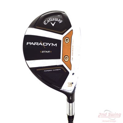 Callaway Paradym Star Fairway Wood 3 Wood 3W 16° UST ATTAS Speed Series 40 Graphite Regular Right Handed 43.0in