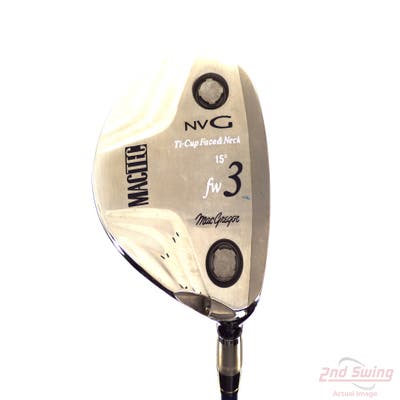 MacGregor MacTec NVG Fairway Wood 3 Wood 3W 15° MacTec NVG Triple Action Graphite Regular Right Handed 43.0in