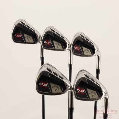 Callaway Razr X Iron Set 6-PW Callaway Razr X Iron Graphite Graphite Senior Right Handed +1/4"