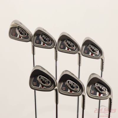 Ping i15 Iron Set 4-PW Ping AWT Steel Stiff Right Handed Black Dot STD