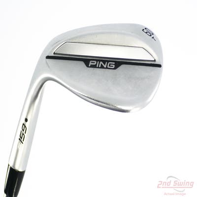 Ping s159 Chrome Wedge Lob LW 60° 6 Deg Bounce T Grind Ping Z-Z115 Steel Wedge Flex Left Handed Black Dot 35.5in