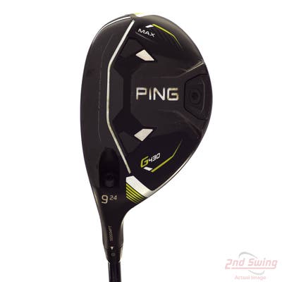 Ping G430 MAX Fairway Wood 9 Wood 9W 24° Ping Tour 2.0 Black 75 Graphite Stiff Left Handed 41.75in