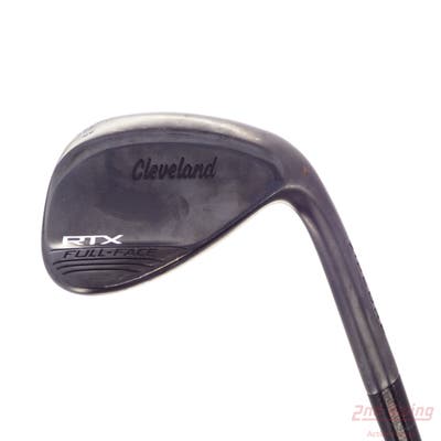 Cleveland RTX Full Face Black Satin Wedge Lob LW 58° 9 Deg Bounce True Temper Dynamic Gold Spinner Tour Issue Steel Wedge Flex Right Handed 35.25in