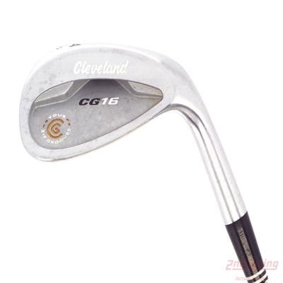 Cleveland CG16 Chrome Zip Groove Wedge Sand SW 54° 10 Deg Bounce Cleveland Traction Wedge Steel Wedge Flex Right Handed 35.75in