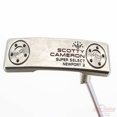 Mint Titleist Scotty Cameron Super Select Newport 2 Putter Steel Right Handed 33.0in