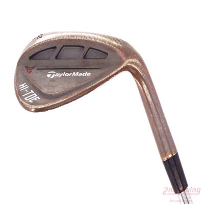 TaylorMade HI-TOE RAW Wedge Lob LW 60° 10 Deg Bounce FST KBS Hi-Rev 2.0 115 Steel Wedge Flex Right Handed 35.25in