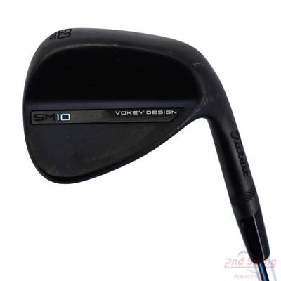 Mint Titleist Vokey SM10 Jet Black Wedge Gap GW 50° 8 Deg Bounce F Grind True Temper Dynamic Gold S200 Steel Wedge Flex Right Handed Standard 35.5in