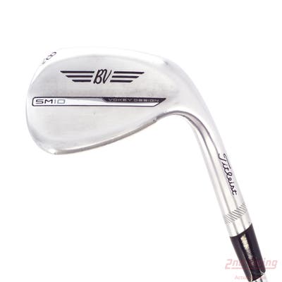 Titleist Vokey SM10 Tour Chrome Wedge Lob LW 58° 8 Deg Bounce M Grind Titleist Vokey BV Steel Wedge Flex Right Handed 35.5in