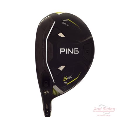 Ping G430 SFT Fairway Wood 3 Wood 3W 16° UST Mamiya LIN-Q M40X Blue 6 Graphite Regular Left Handed 42.75in