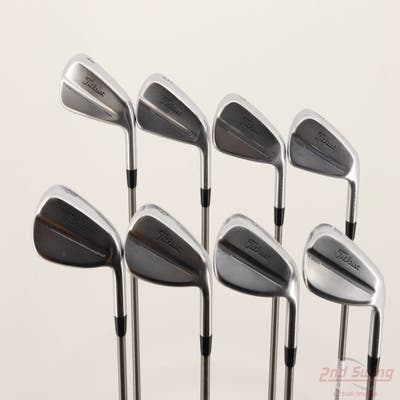 Titleist 2025 T250 Iron Set 4-PW GW Aerotech SteelFiber i80cw Graphite Stiff Right Handed +1/4"