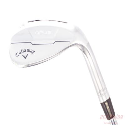 Mint Callaway Opus Brushed Chrome Wedge Lob LW 58° 6 Deg Bounce T Grind True Temper Dynamic Gold Mid 115 Wedge Steel Wedge Flex Right Handed 35.0in