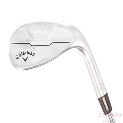Callaway Opus Brushed Chrome Wedge Sand SW 54° 12 Deg Bounce S Grind True Temper Dynamic Gold Mid 115 Wedge Steel Wedge Flex Right Handed 35.25in