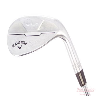 Callaway Opus Brushed Chrome Wedge Gap GW 50° 10 Deg Bounce S Grind True Temper Dynamic Gold Mid 115 Wedge Steel Wedge Flex Right Handed 35.5in