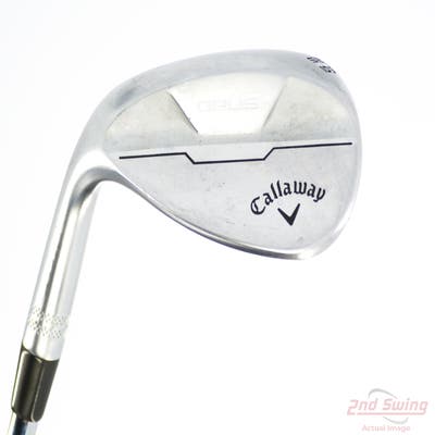 Mint Callaway Opus Brushed Chrome Wedge Gap GW 52° 10 Deg Bounce S Grind True Temper Dynamic Gold Mid 115 Wedge Steel Wedge Flex Left Handed 35.5in