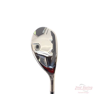 Mint TaylorMade Qi35 MAX Rescue Hybrid 5 Hybrid 27° Fujikura 2025 Air Speeder 50 Black Graphite Senior Right Handed 39.75in