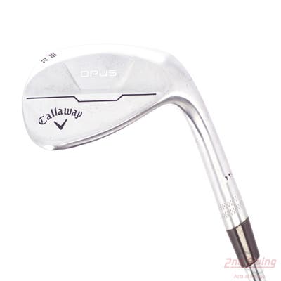 Mint Callaway Opus Brushed Chrome Wedge Lob LW 58° 8 Deg Bounce C Grind True Temper Dynamic Gold Mid 115 Wedge Steel Wedge Flex Right Handed 35.0in