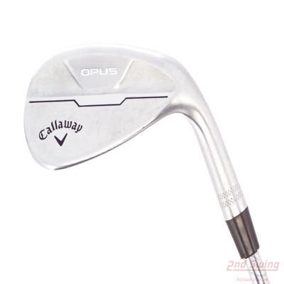 Callaway Opus Brushed Chrome Wedge Pitching Wedge PW 48° 10 Deg Bounce S Grind True Temper Dynamic Gold S300 Steel Stiff Right Handed 35.75in