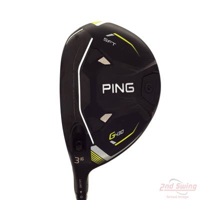 Ping G430 SFT Fairway Wood 3 Wood 3W 16° UST Mamiya LIN-Q M40X Blue 6 Graphite Regular Left Handed 42.75in