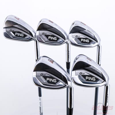 Ping G425 Iron Set 7-PW AW AWT 2.0 Graphite Regular Right Handed Black Dot -1/4"
