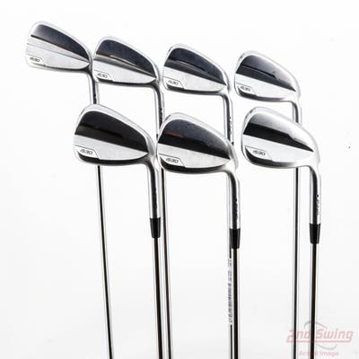 Ping i530 Iron Set 5-PW AW True Temper Elevate MPH 95 Steel Stiff Right Handed Blue Dot +1/2"