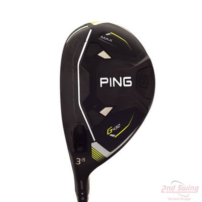 Ping G430 MAX Fairway Wood 3 Wood 3W 15° Project X HZRDUS Blackout Gen4 70 Graphite Stiff Left Handed 42.75in