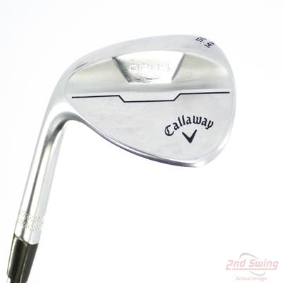 Mint Callaway Opus Brushed Chrome Wedge Sand SW 56° 14 Deg Bounce W Grind True Temper Dynamic Gold Mid 115 Wedge Steel Wedge Flex Left Handed 35.25in