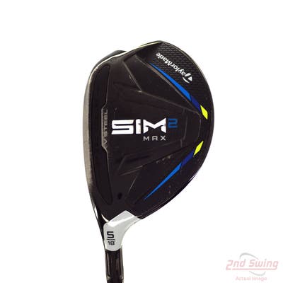 TaylorMade SIM2 MAX Fairway Wood 5 Wood 5W 18° Fujikura AIR Speeder 45 Graphite Senior Left Handed 42.5in