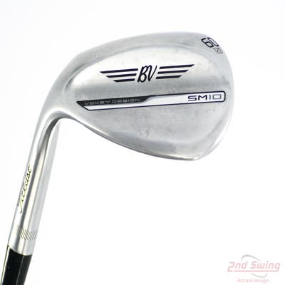 Titleist Vokey SM10 Tour Chrome Wedge Lob LW 60° 12 Deg Bounce D Grind Titleist Vokey BV Steel Wedge Flex Left Handed 35.0in