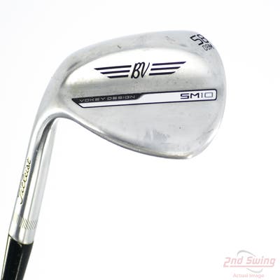 Titleist Vokey SM10 Tour Chrome Wedge Lob LW 58° 8 Deg Bounce M Grind Titleist Vokey BV Steel Wedge Flex Left Handed 35.0in