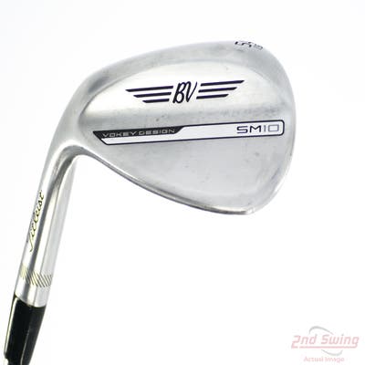 Titleist Vokey SM10 Tour Chrome Wedge Sand SW 54° 10 Deg Bounce S Grind Titleist Vokey BV Steel Wedge Flex Left Handed 35.0in