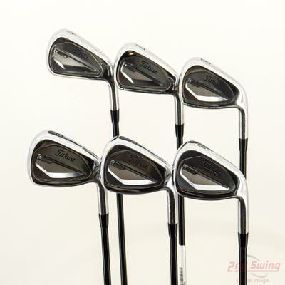 Titleist 2023 T350 Iron Set 6-PW AW Mitsubishi Tensei Red AM2 Graphite Senior Right Handed -1"