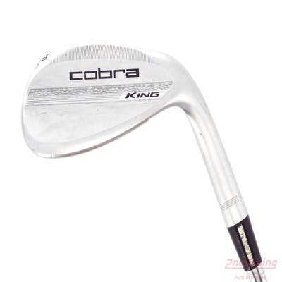 Cobra 2025 King Chrome Wedge Sand SW 56° 10 Deg Bounce V Grind True Temper Dynamic Gold Spinner Tour Issue Steel Wedge Flex Right Handed 35.5in