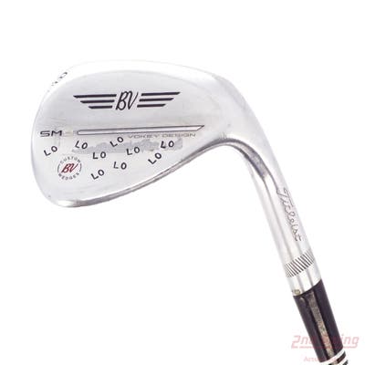 Titleist Vokey SM9 Tour Chrome Wedge Lob LW 58° 12 Deg Bounce D Grind True Temper Dynamic Gold Spinner Tour Issue Steel Wedge Flex Right Handed 35.5in