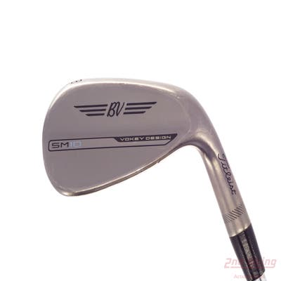 Titleist Vokey SM10 Nickel Wedge Gap GW 48° 10 Deg Bounce F Grind FST KBS S-Taper Lite 95 Steel Wedge Flex Right Handed 35.0in